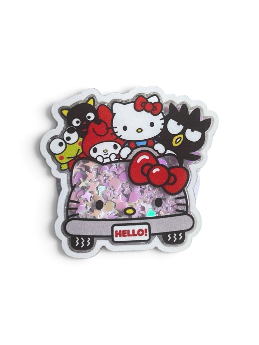 Hello Kitty & Friends Shaker Pop Socket  - Red